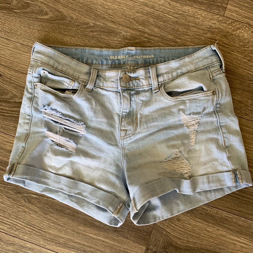 Old Navy Boyfriend Denim Shorts